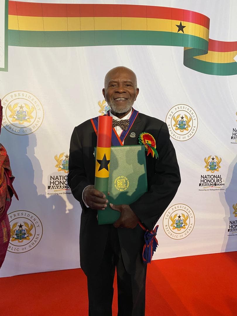 Arc. Prof. H.N.A. Wellington – Officer of the Order of the Volta, 2024 Ghana National Awards